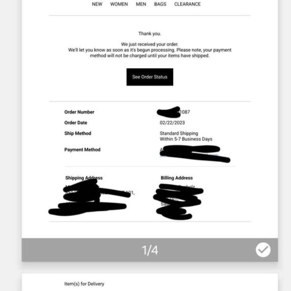 Coach Bifold Wallet 6390 crossgrain leather Waterfall Blue NWT - Picture 4 of 4